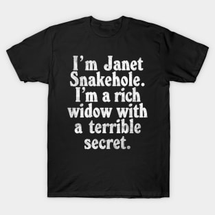 Janet Snakehole - Parks & Rec Fan Design T-Shirt